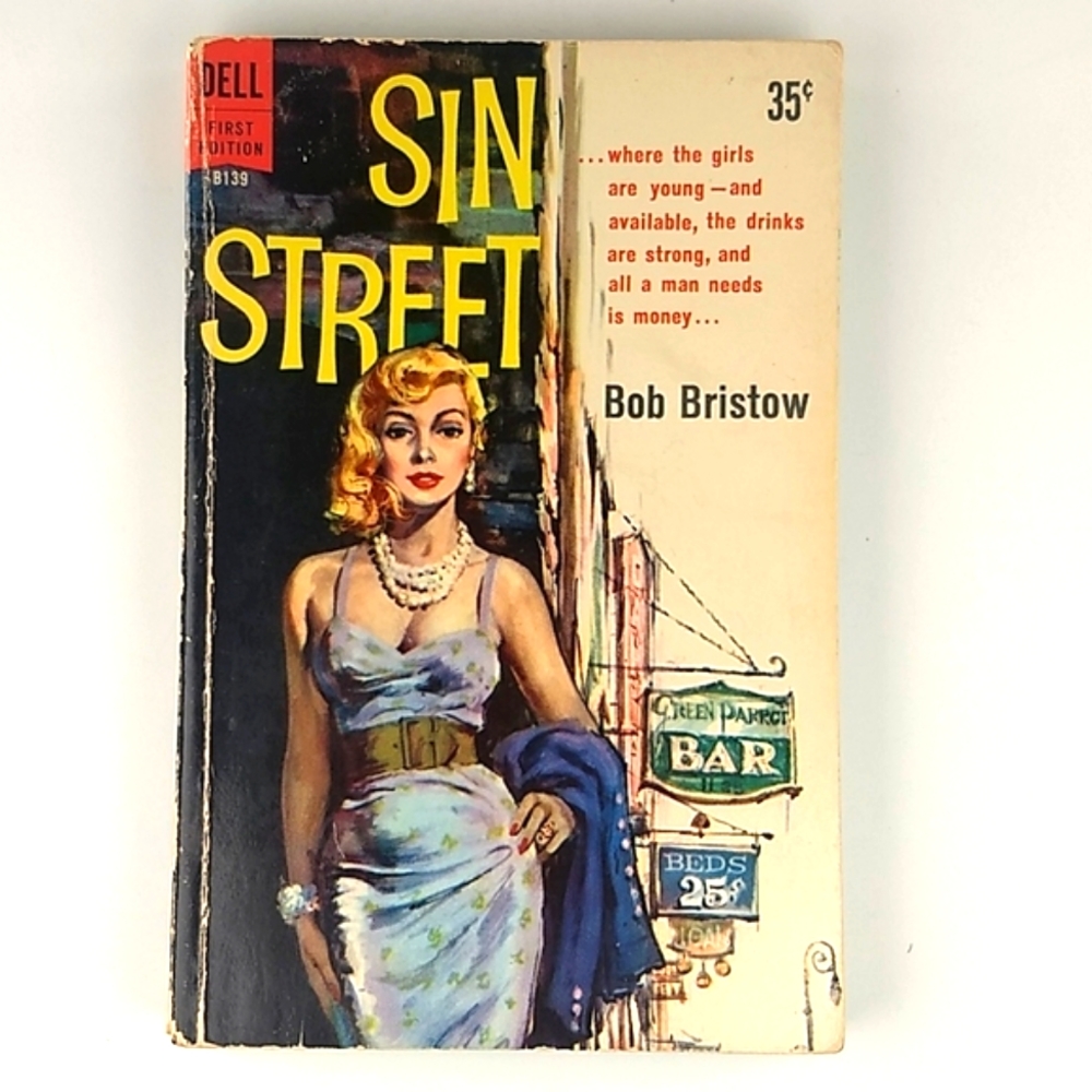 Sin Street 1959 Dell Softcover